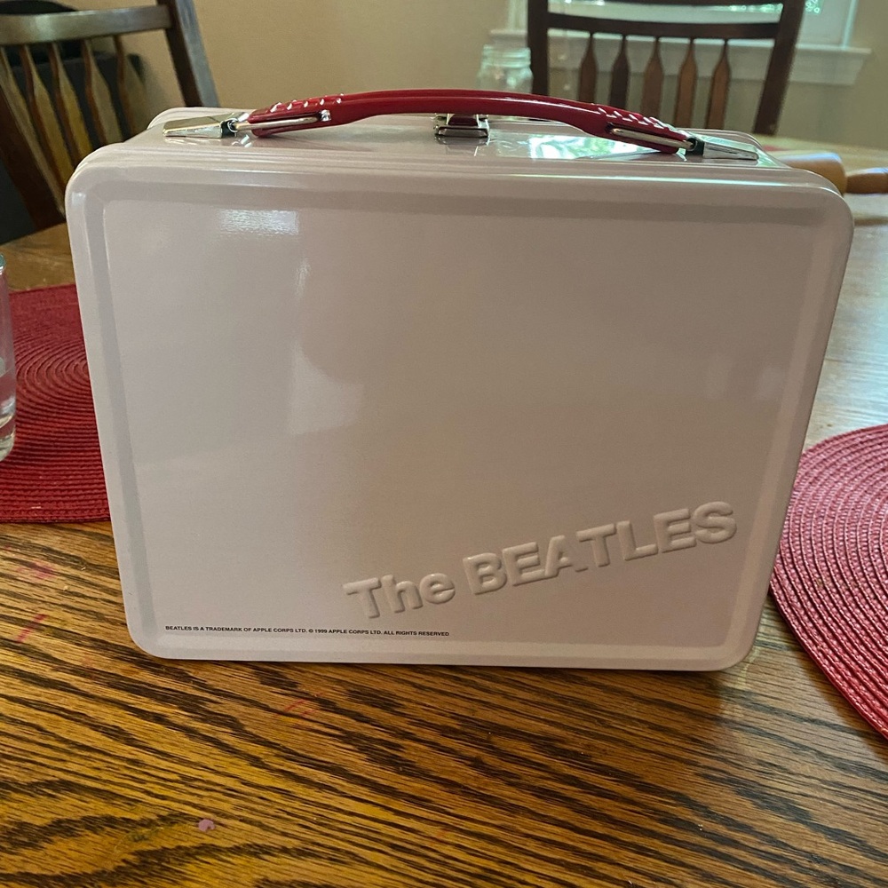 NWOT Beatles White Album Tin Lunchbox